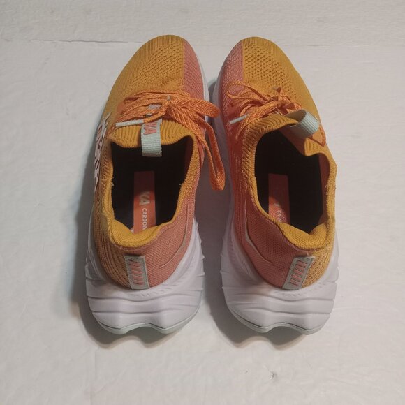 Hoka One One Men\'s Carbon X 3 Performance Running Shoes 8.5D Orange 1123192